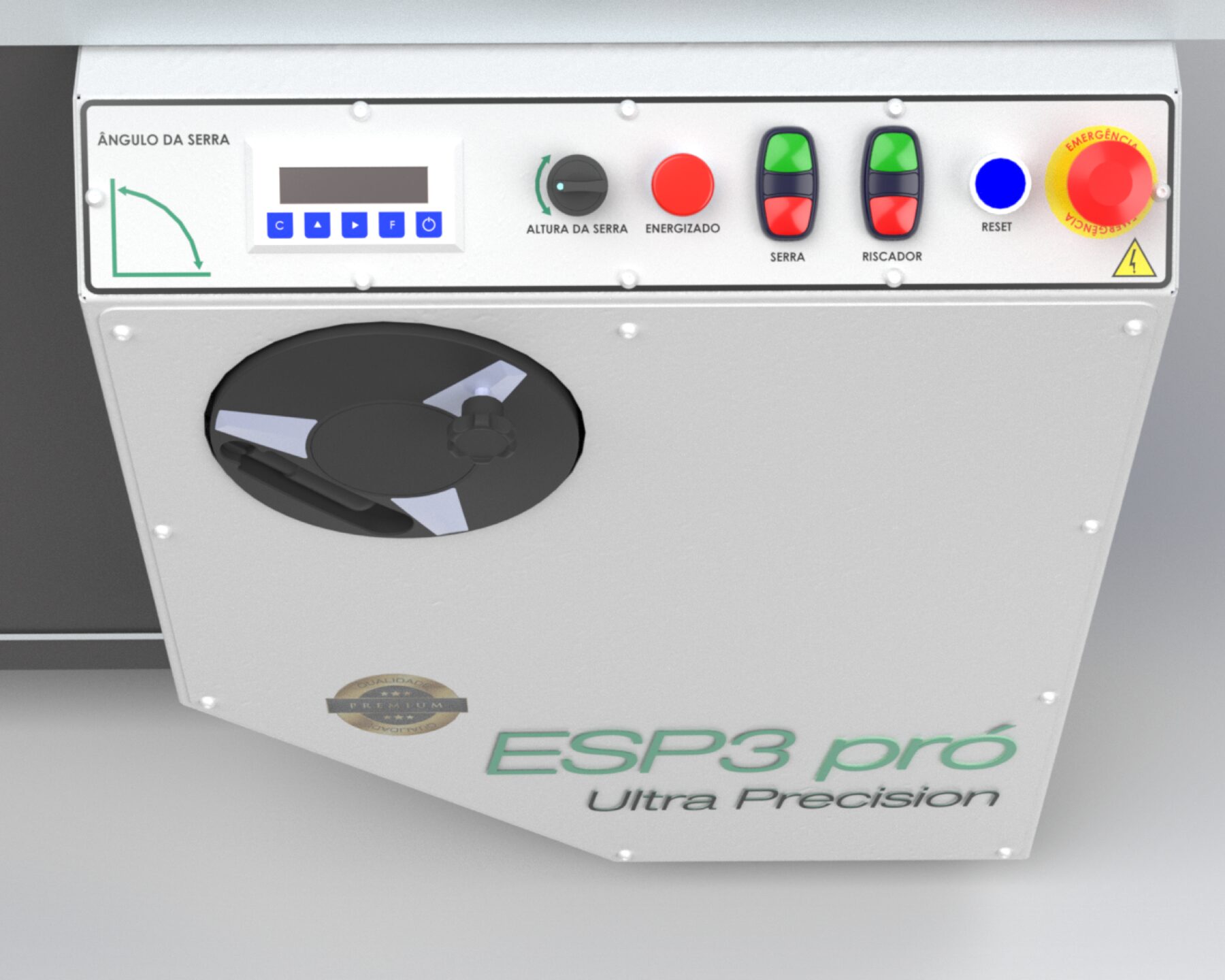 ESP3 Pro detalhe da serra