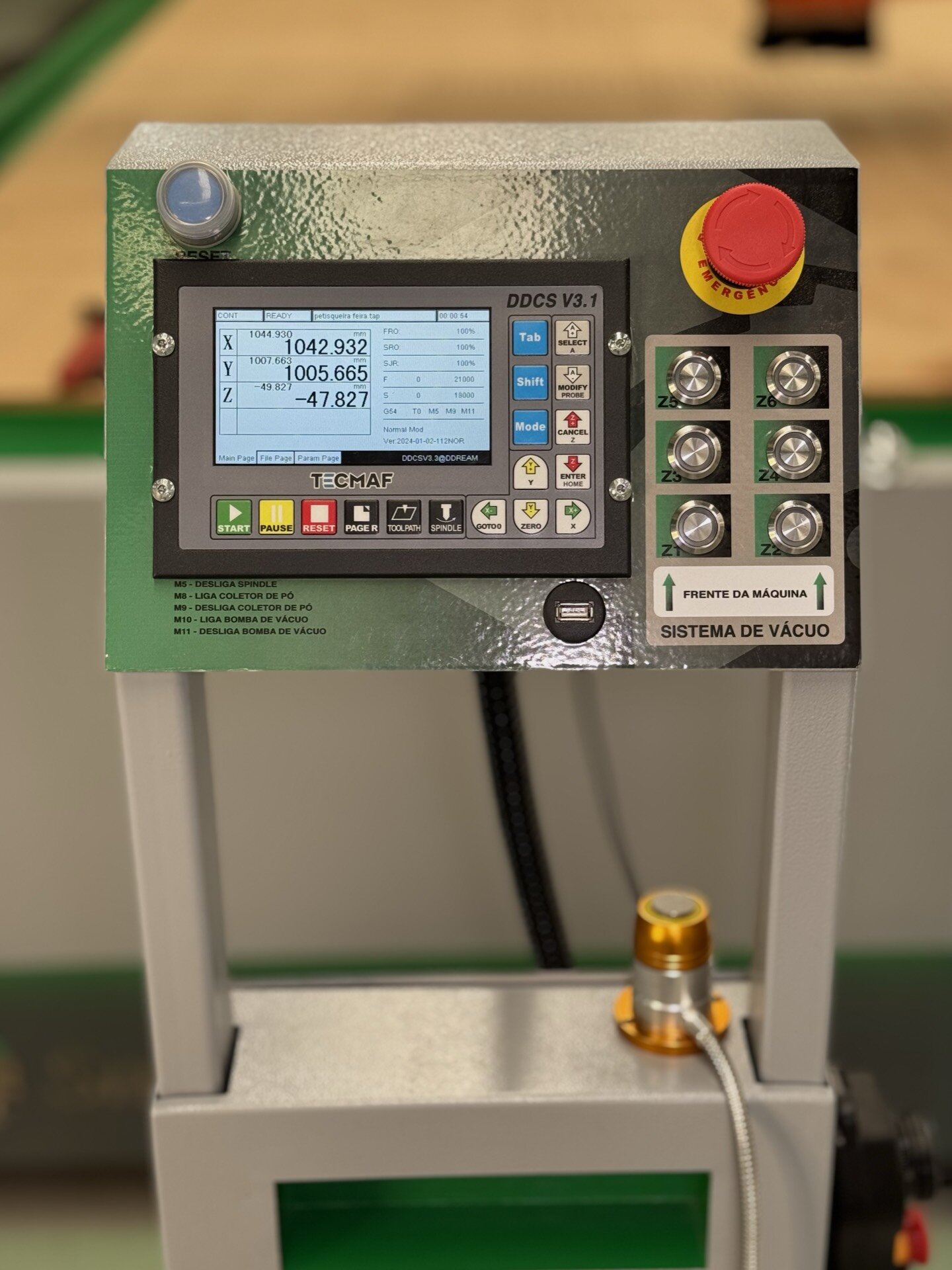 Comando CNC DSS 3.1 da RT3000