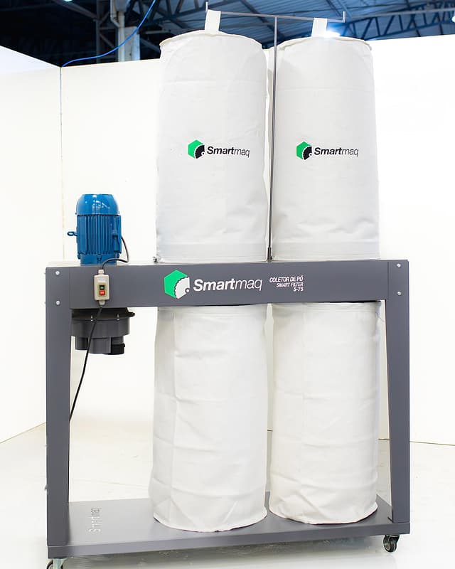 Coletor de pó Smartmaq Smart Filter 5-75 com dois filtros