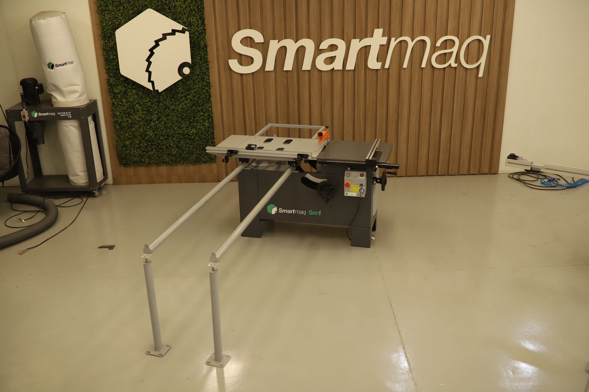 SM1 — vista geral da máquina
