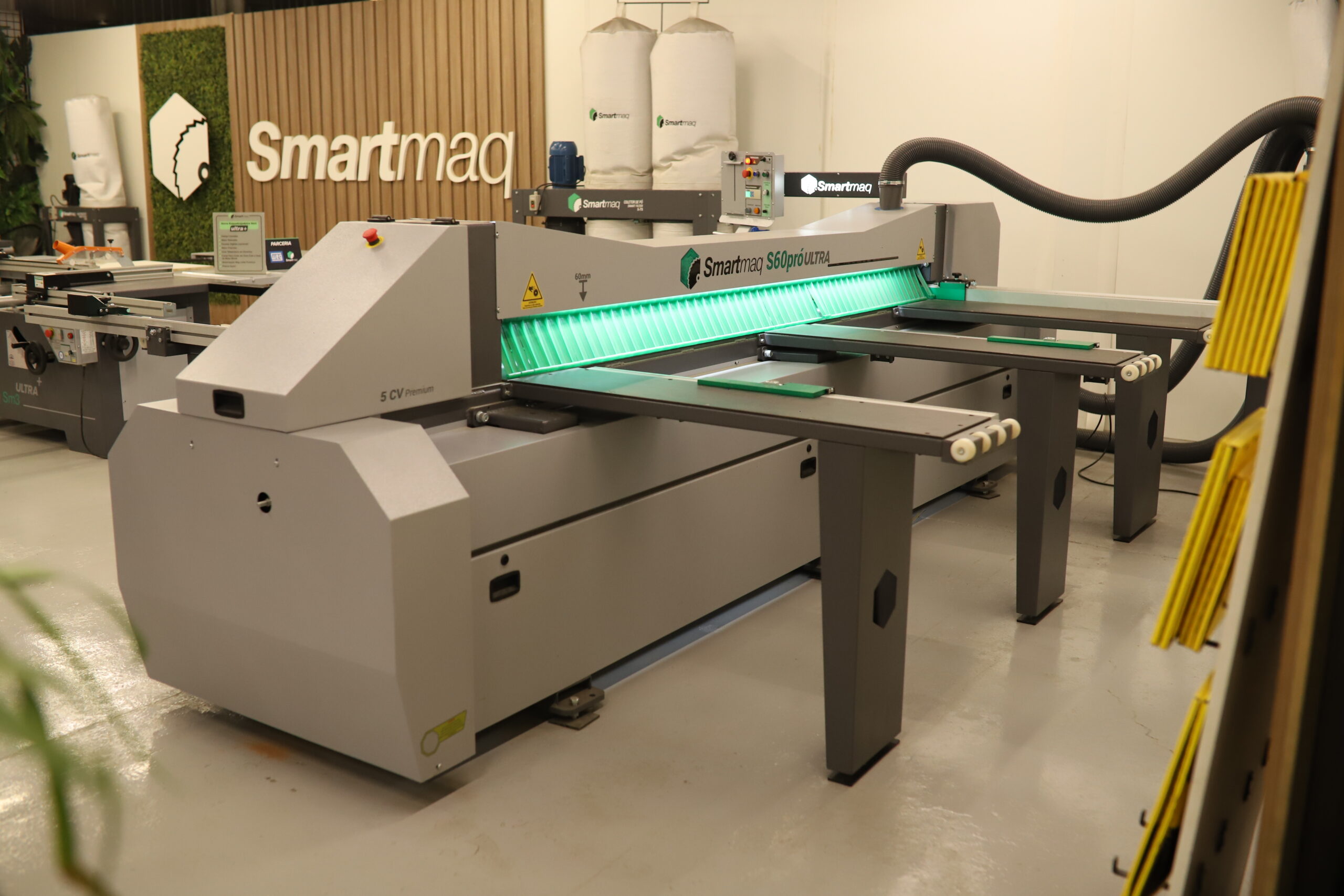 Smartmaq S60pró Ultra — máquina completa com coletores de pó